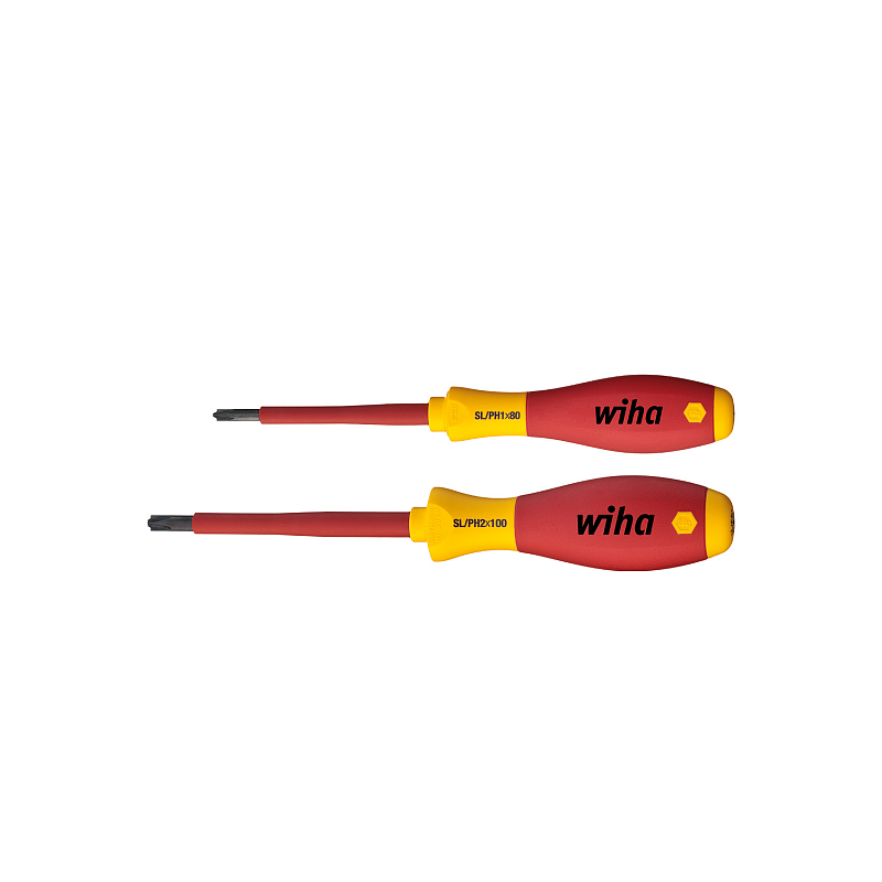Wiha 32281 Handschraubendreher Set Schraubendreher mit einer Richtung