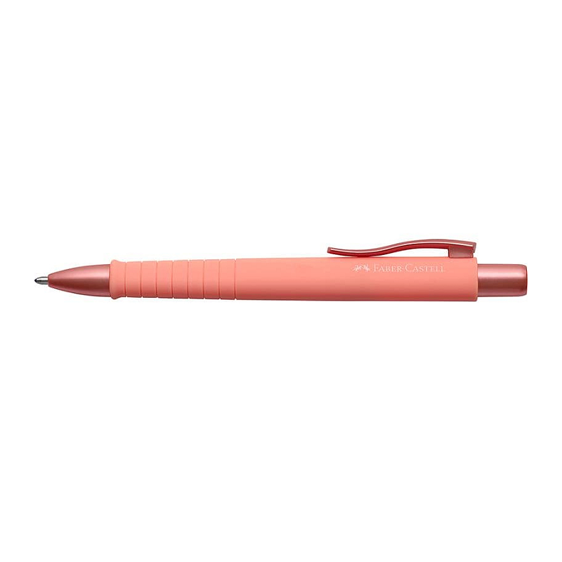 Faber-Castell Kugelschreiber Poly Ball XB Anklippbarer versenkbarer Stift Blau 1 Stück(e)