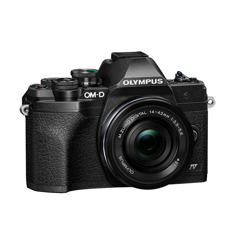 Olympus OM-D E‑M10 Mark IV + ED 14-42mm F3.5-5.6 EZ 4/3" MILC 20,3 MP Live MOS 5184 x 3888 Pixel Schwarz