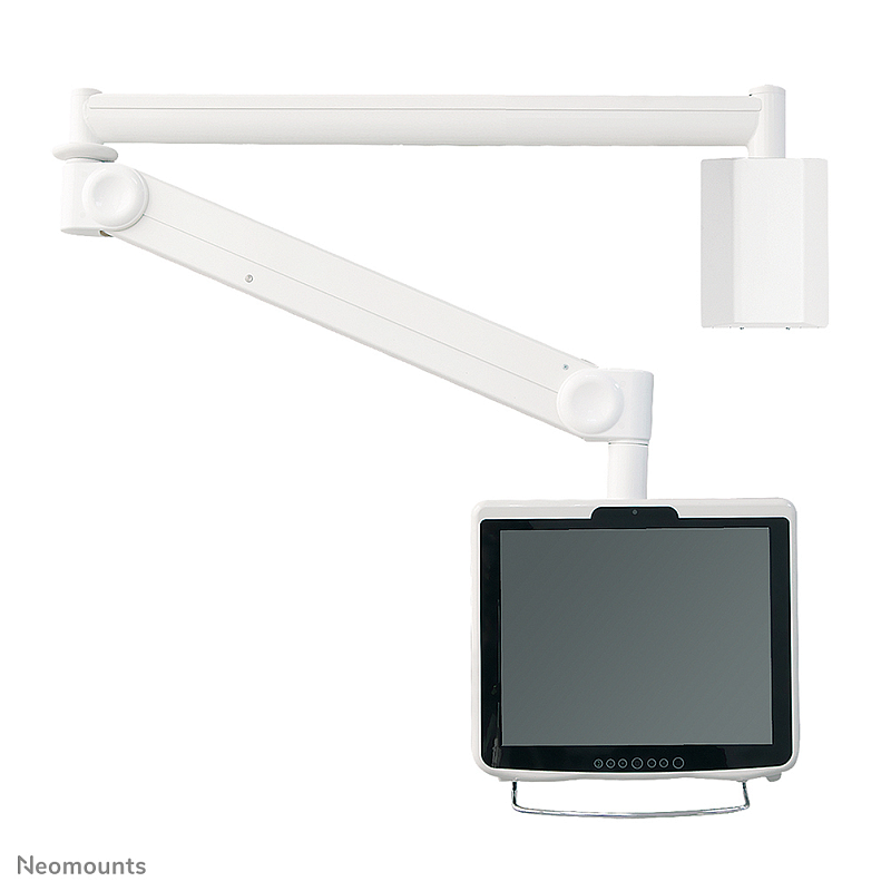 Neomounts FPMA-HAW100HC Medizinische Wandhalterung für Monitore 10-32" - H 0-170 cm - Gasfeder