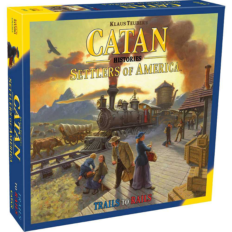 Asmodee Catan Histories: Settlers of America - Trails to Rails CATAN Histories: Settlers of America - Trails to Rails Brettspiel