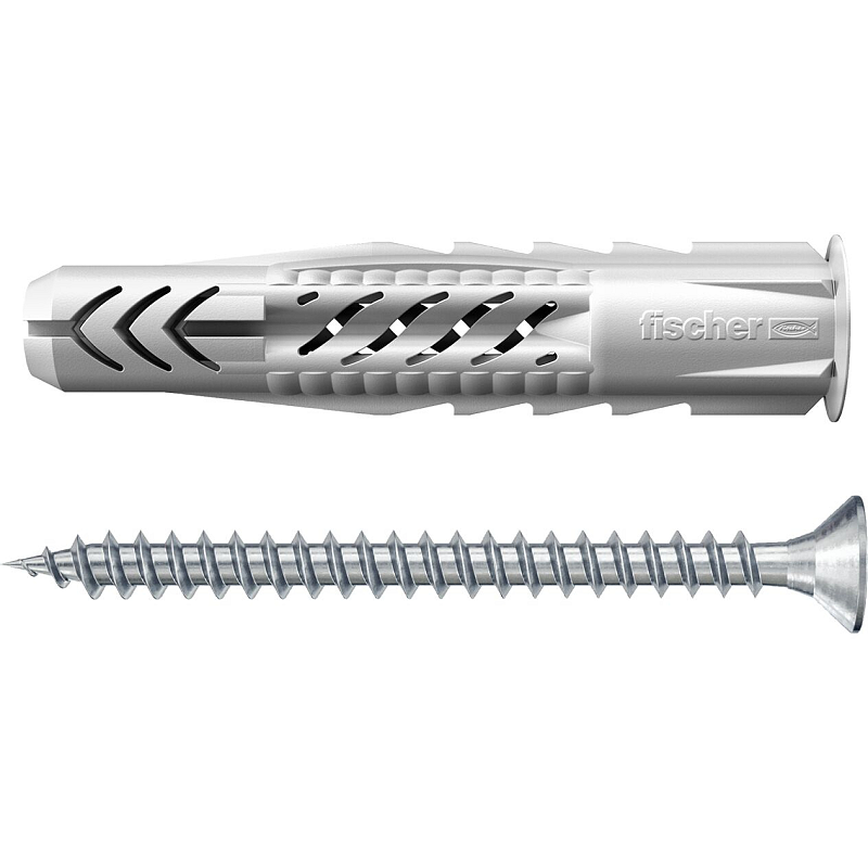 Fischer 77861 Schraubanker/Dübel 10 Stück(e) Schrauben- & Dübelsatz