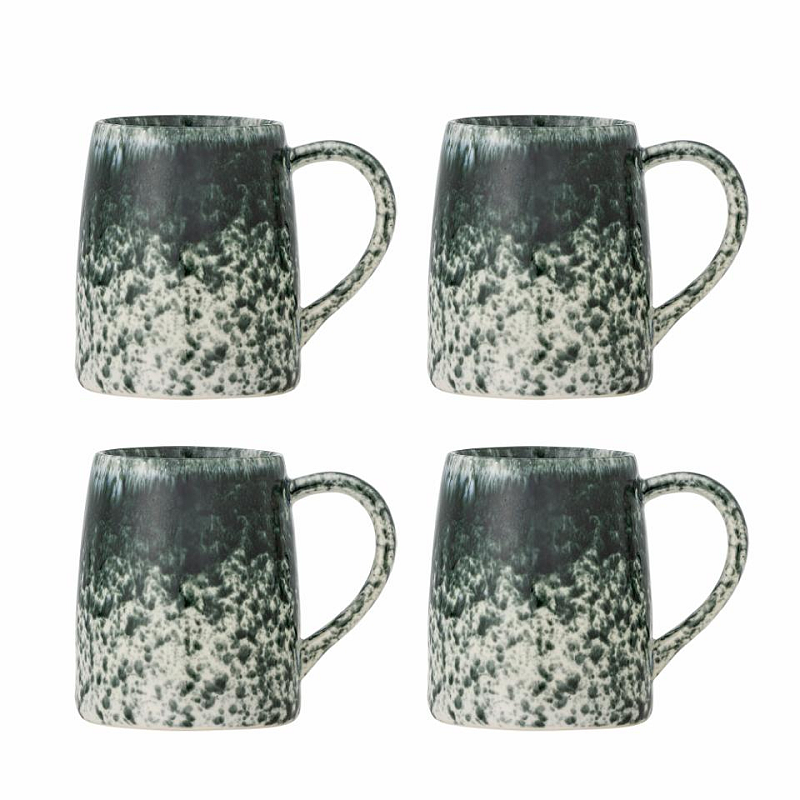 Bloomingville 82072796 Tasse Mehrfarbig, Grün Universal 4 Stück(e)
