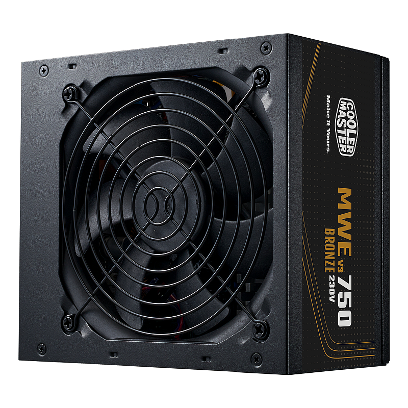 Cooler Master MWE Bronze 750 V3 230V Netzteil 750 W 24-pin ATX ATX Schwarz