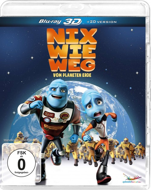 WVG Nix wie weg - vom Planeten Erde mit Kofferanhänger Blu-ray Deutsch, Englisch