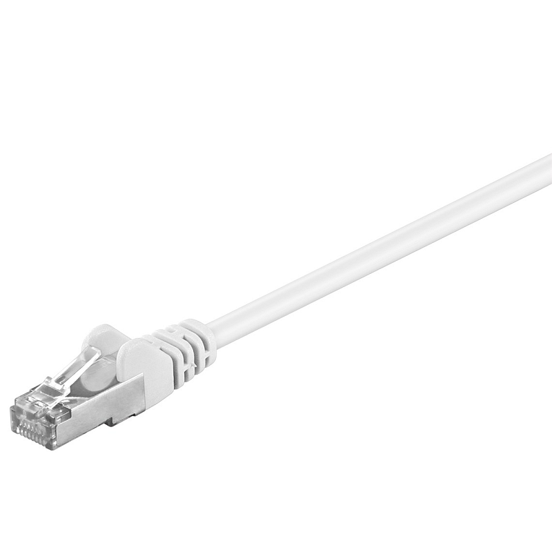 Goobay 93492 Netzwerkkabel Weiß 10 m Cat5e F/UTP (FTP)