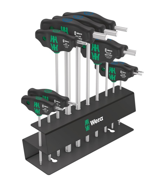 Wera 05004174001 Handschraubendreher Set T-Griff-Schraubendreher