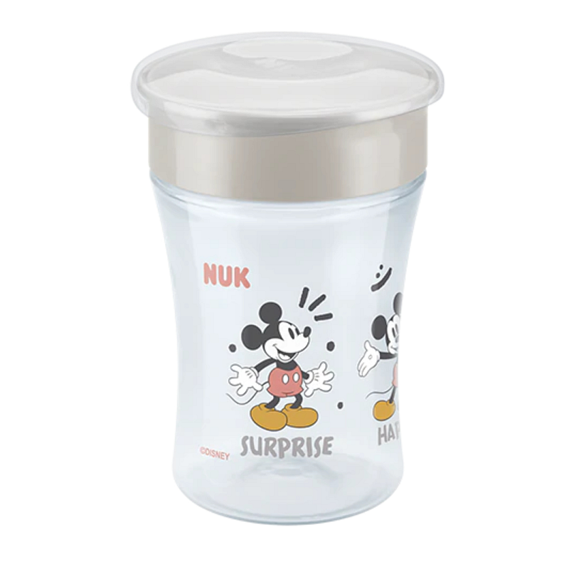 NUK Disney Mickey Mouse Magic Cup 230ml Tasse Grau Erfrischende Getränke 1 Stück(e)