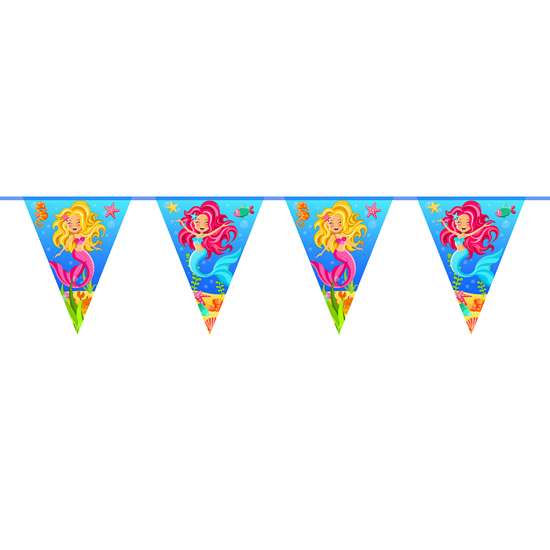 Folat 65217 partydekorationen Fahnenbanner