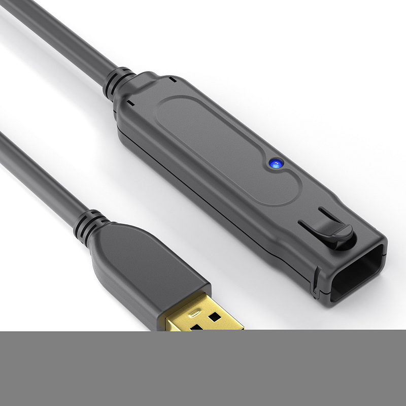 PureLink DS2100-240 USB Kabel USB 2.0 24 m USB A Schwarz