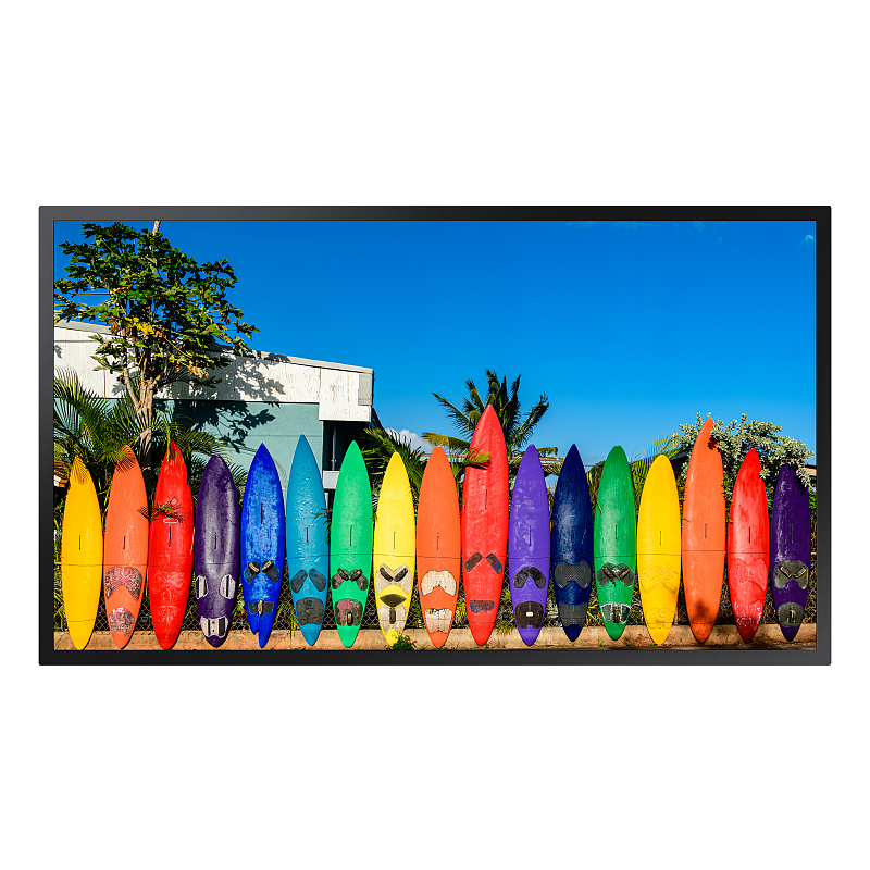 Samsung OM55B Digital Signage Flachbildschirm 139,7 cm (55") LCD WLAN 3000 cd/m² 4K Ultra HD Schwarz Eingebauter Prozessor Tizen 5.0 24/7
