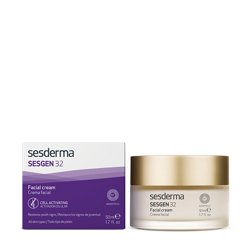 Sesderma SESGEN 32 Cellular Activating Cream Tages- & Nachtcreme Gesicht, Hals/Nacken 50 ml