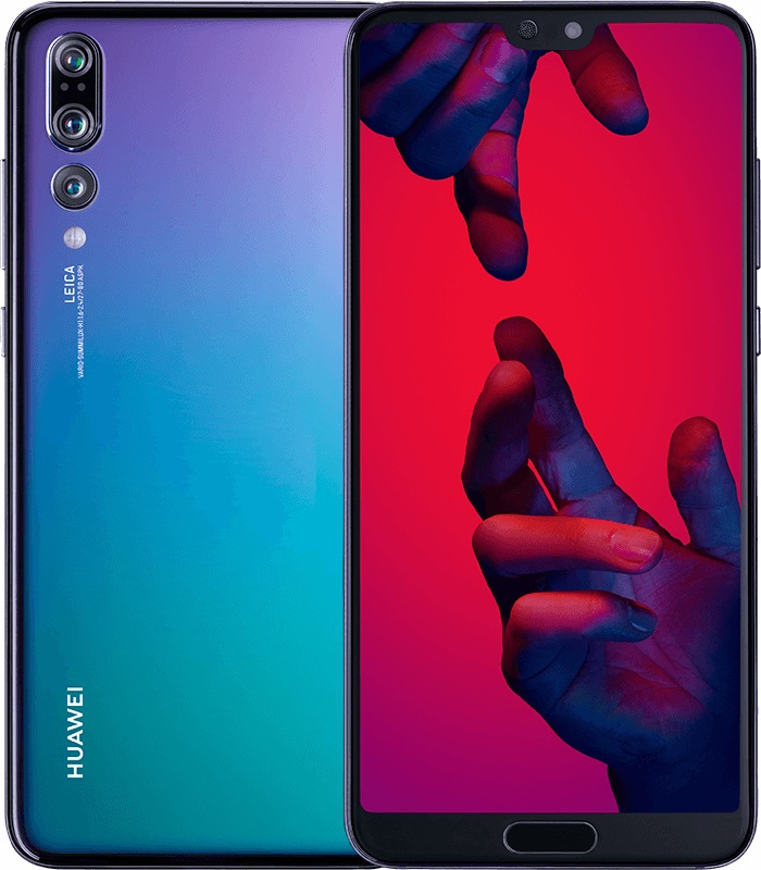 Huawei P20 Pro 15,5 cm (6.1") Dual-SIM Android 8.1 4G USB Typ-C 6 GB 128 GB 4000 mAh Schwarz, Blau