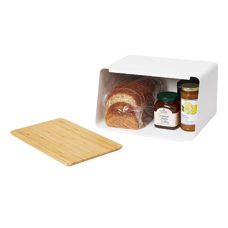 Yamazaki YA05290 Brotkasten Rechteckig Weiß Stahl