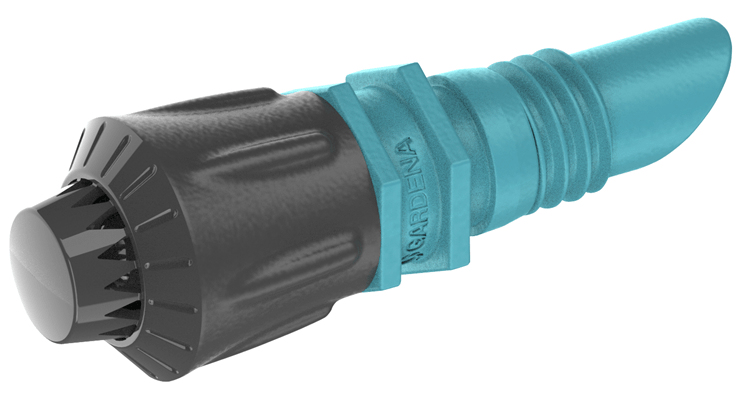 Gardena 13322-20 Wassersprinkler Kreisförmige Wassersprinkler Kunststoff Schwarz