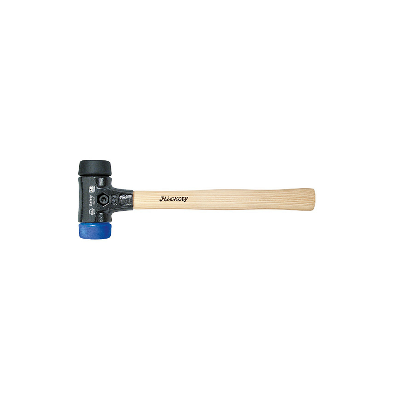 Wiha 26649 Hammer Rückschlagfreier Hammer Schwarz, Blau
