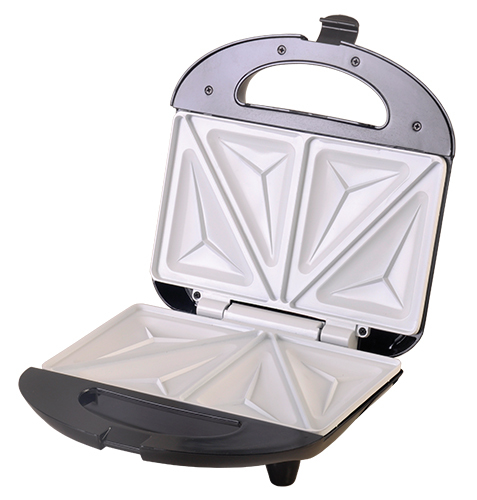 Camry Premium CR 3018 Sandwich-Toaster 700 W Schwarz, Silber