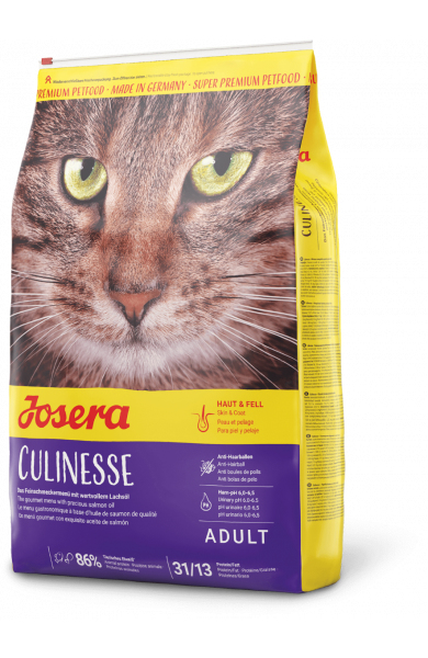 Josera Culinesse Katzen-Trockenfutter 2 kg Adult Geflügel, Lachs
