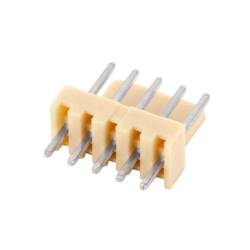 econ connect PSL2G Drahtverbinder Stiftleiste 1 x 2 polig gerade Rastermaß 2,54 mm Beige