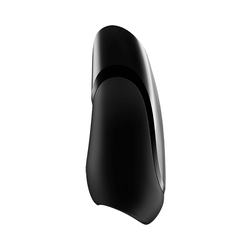 Satisfyer Men Vibration+ Männlicher Streichler Schwarz Acrylnitril-Butadien-Styrol (ABS), Silikon