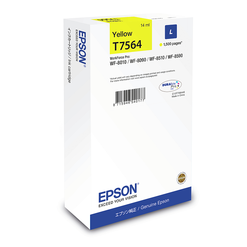 Epson Tintenpatrone L Yellow