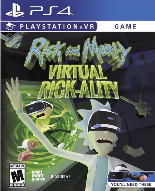 Adult Swim Rick and Morty: Virtual Rick-ality Standard PlayStation 4