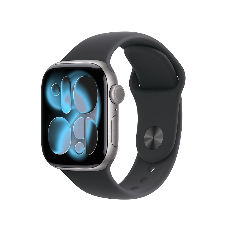 Apple Watch Series 11 OLED 42 mm Digital 374 x 446 Pixel Touchscreen 5G Grau WLAN GPS