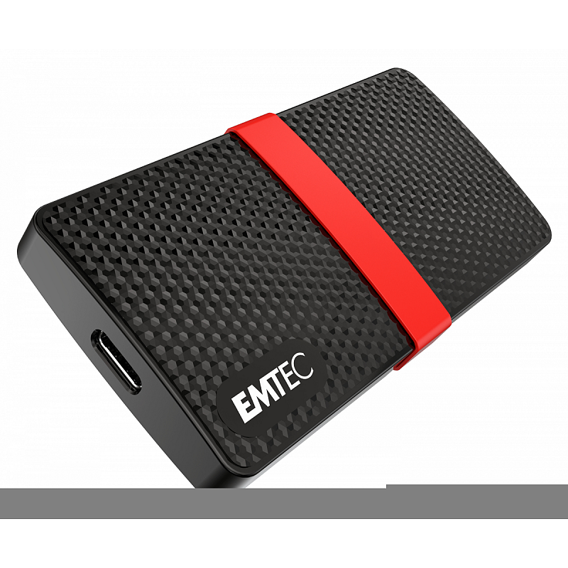 Emtec X200 128 GB USB Typ-C 3.2 Gen 1 (3.1 Gen 1) Schwarz, Rot