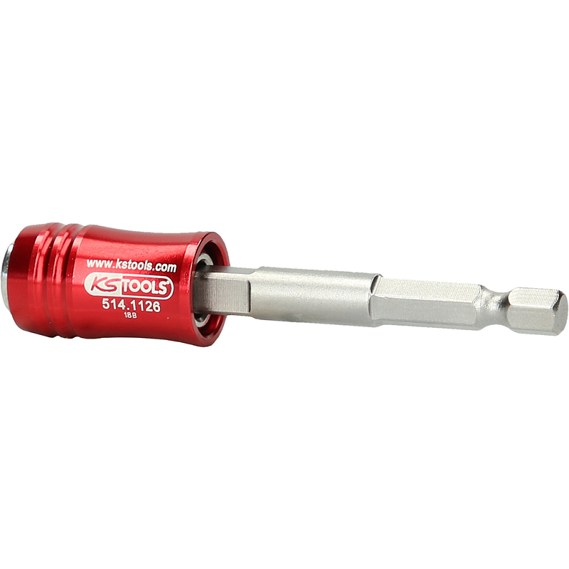 KS Tools 514.1126 Schraubendreherbit-Halter Chrom-Vanadium-Stahl (Cr-V) 25,4 / 4 mm (1 / 4") 1 Stück(e)