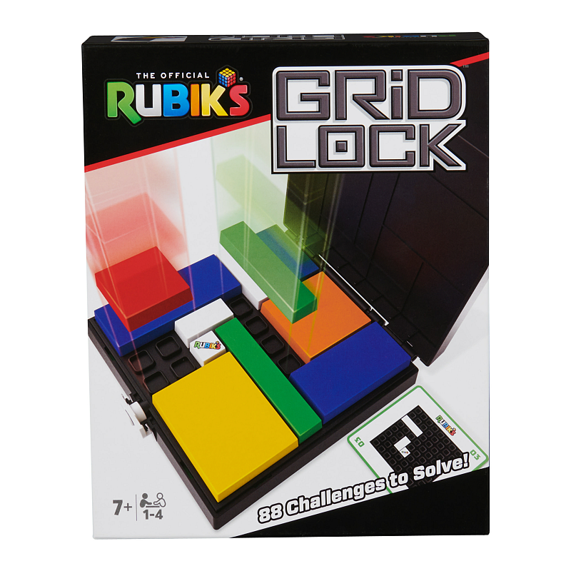 Rubik’s Gridlock - spannendes Knobelspiel mit 88 Aufgaben