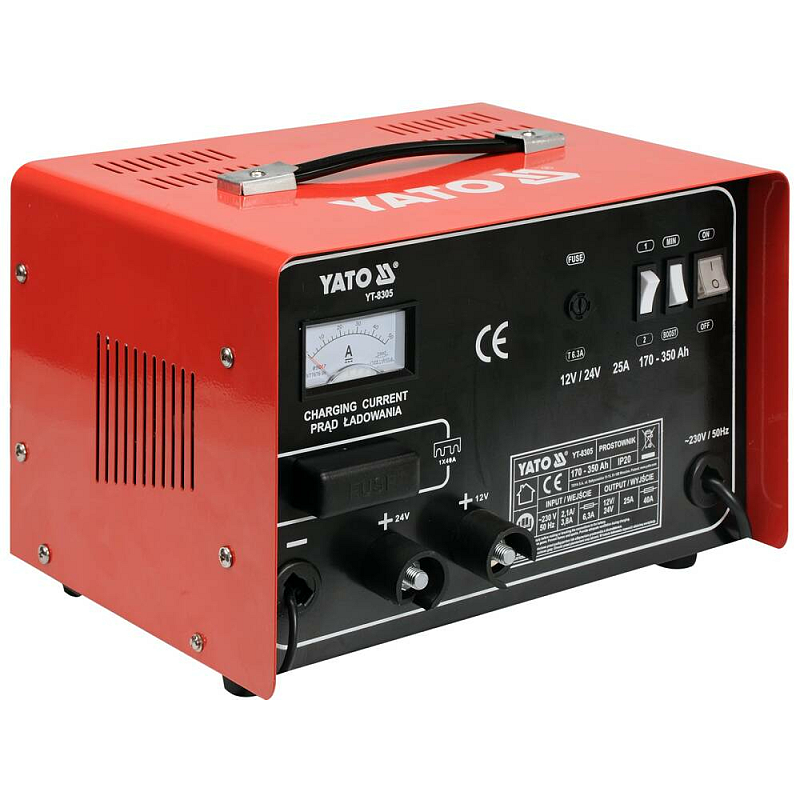 Yato YT-8305 Ladegerät für Fahrzeugbatterie