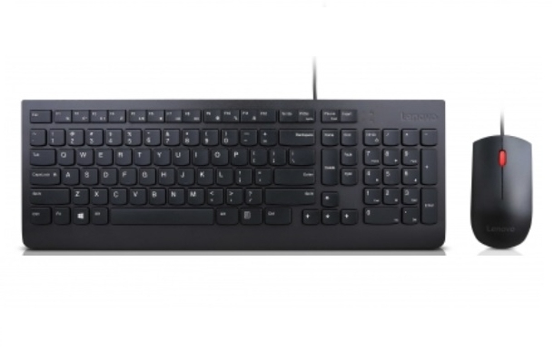 Lenovo 4X30L79923 Tastatur Maus enthalten Universal USB QWERTZ Slowenisch Schwarz