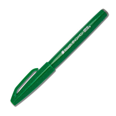 Pentel SES15C-D Kalligrafiefeder Grün 1 Stück(e)