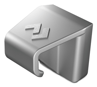 Dometic 9108400904 Kühlbox-Zubehör Deckelstütze Silber