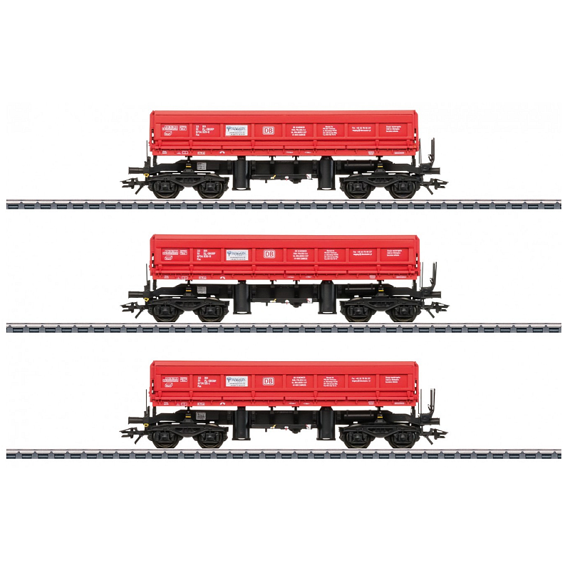 Märklin Type Fas Side Dump Car Set Kipper-Modell Montagesatz HO (1:87)
