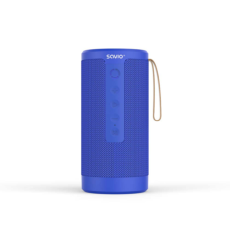 Savio BS-031 portable bluetooth wireless speaker 10W blue 1-Weg Blau Verkabelt & Kabellos