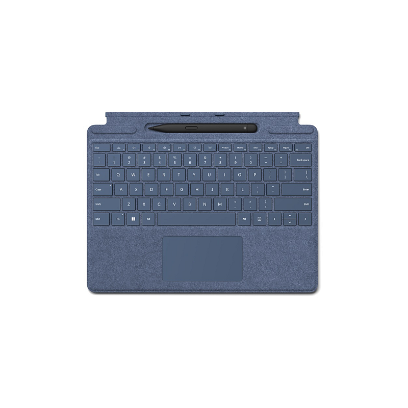 Microsoft Surface 8X6-00101 Tastatur für Mobilgeräte QWERTZ Deutsch Microsoft Cover port Blau
