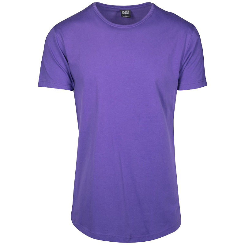 Urban Classics Shaped Long Tee T-Shirt Rundhals Kurzärmel Baumwolle