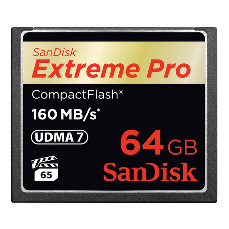 SanDisk 64GB Extreme Pro CF 160MB/s Kompaktflash