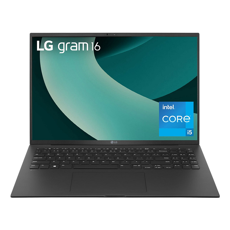 LG Gram 16ZB90RU Intel® Core™ i5 i5-1334U Laptop 40,6 cm (16") WQXGA 16 GB LPDDR4x-SDRAM 512 GB SSD Wi-Fi 6E (802.11ax) Windows 11 Pro Deutsch Schwarz