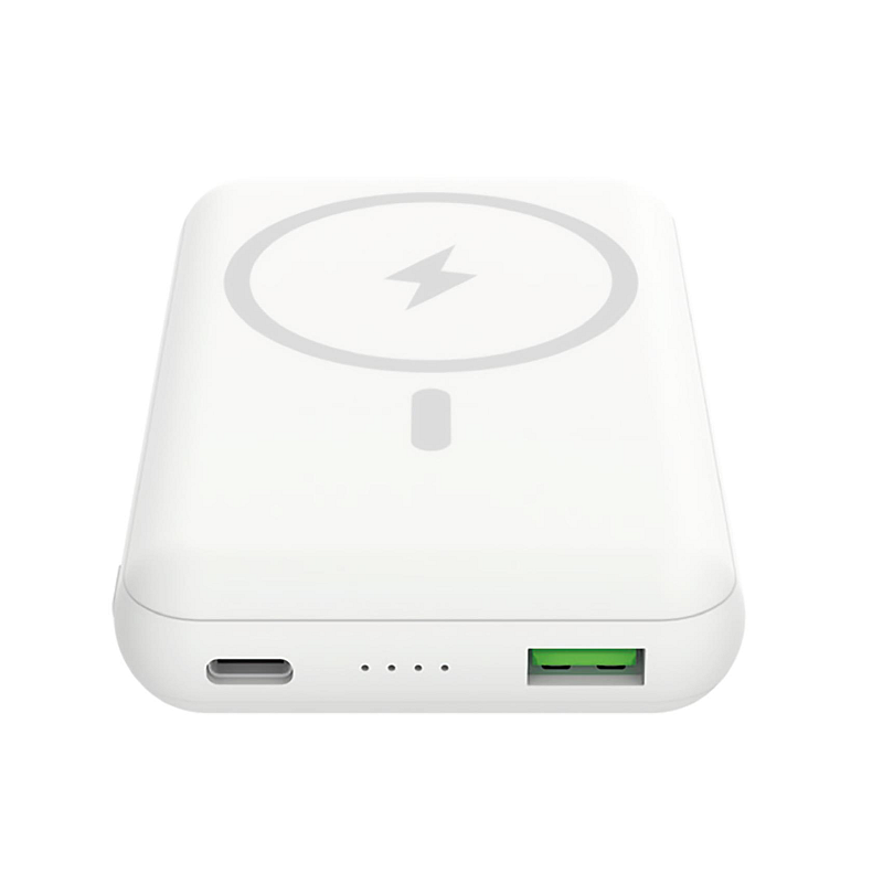 Celly MAGPB10000WH Powerbank 10000 mAh Kabelloses Aufladen Weiß