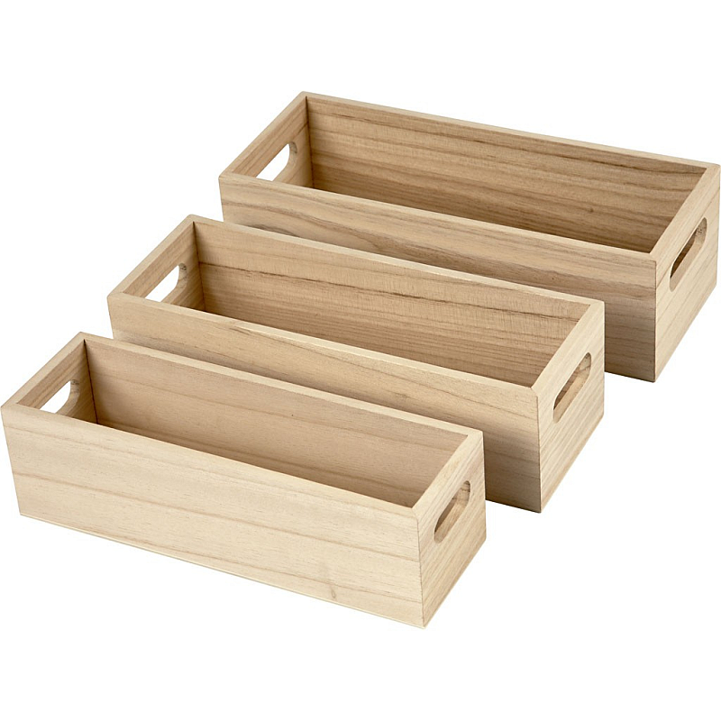 Creativ Company 57697 Aufbewahrungsbox Rechteckig Holz