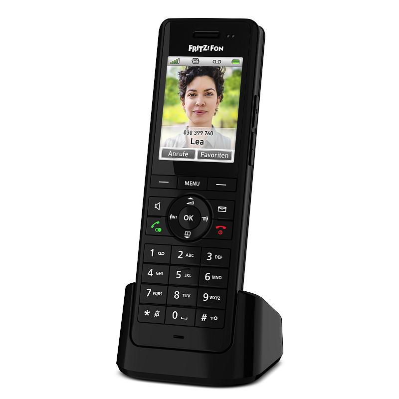 Fon FRITZ! X6 DECT-Telefon Schwarz