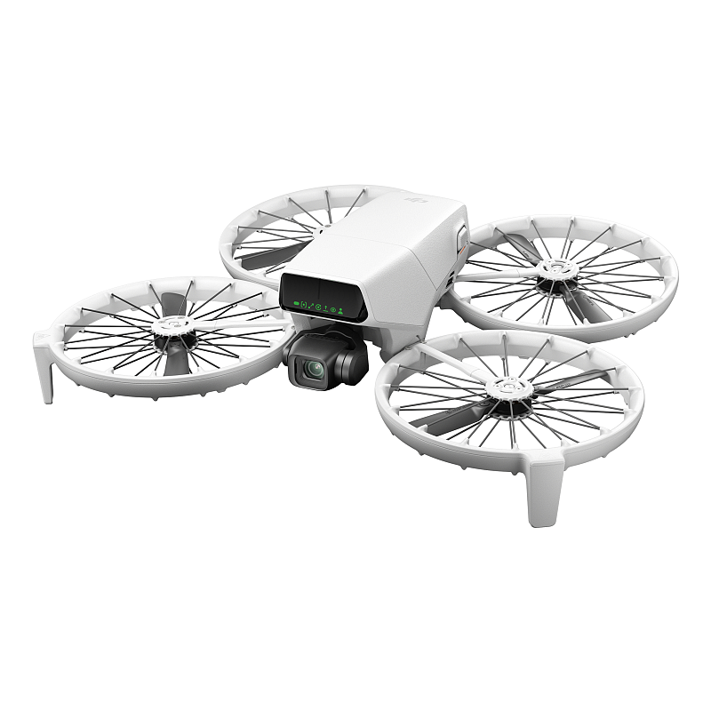 DJI Flip 4 Rotoren Quadrocopter 48 MP 3840 x 2160 Pixel 3110 mAh Schwarz, Weiß