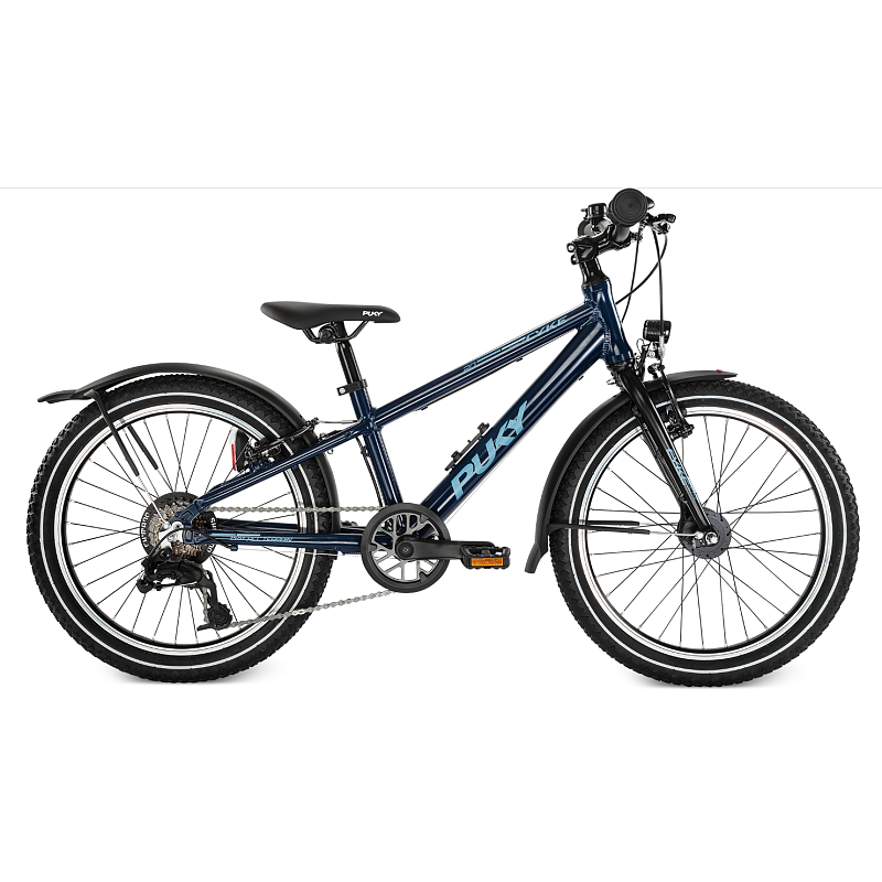 Puky CYKE 20-7 Stadtrad Aluminium Schwarz, Blau