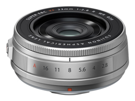 Fujifilm FUJINON XF 23mm F2.8 R WR MILC Silber