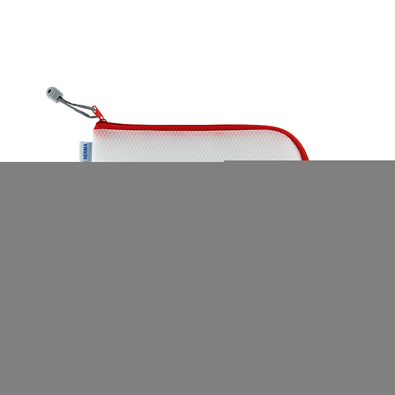 HERMA 20008 Etui Hartschalenetui für Stifte EVA (Äthylen-Vinylazetat) Rot, Transparent