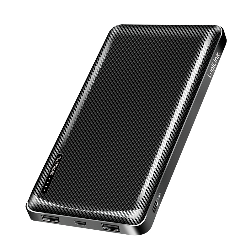 LogiLink PA0316 Powerbank 10000 mAh Schwarz