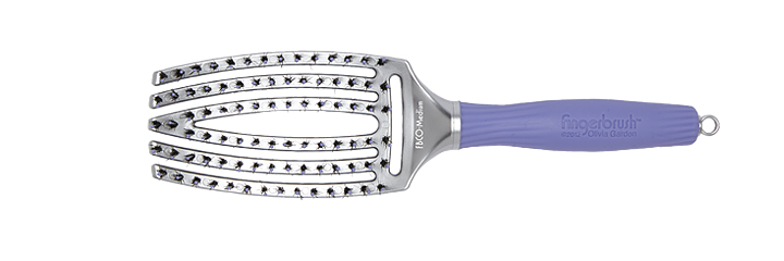 Olivia Garden Fingerbrush Combo Erwachsener Paddelhaarbürste Violett 1 Stück(e)