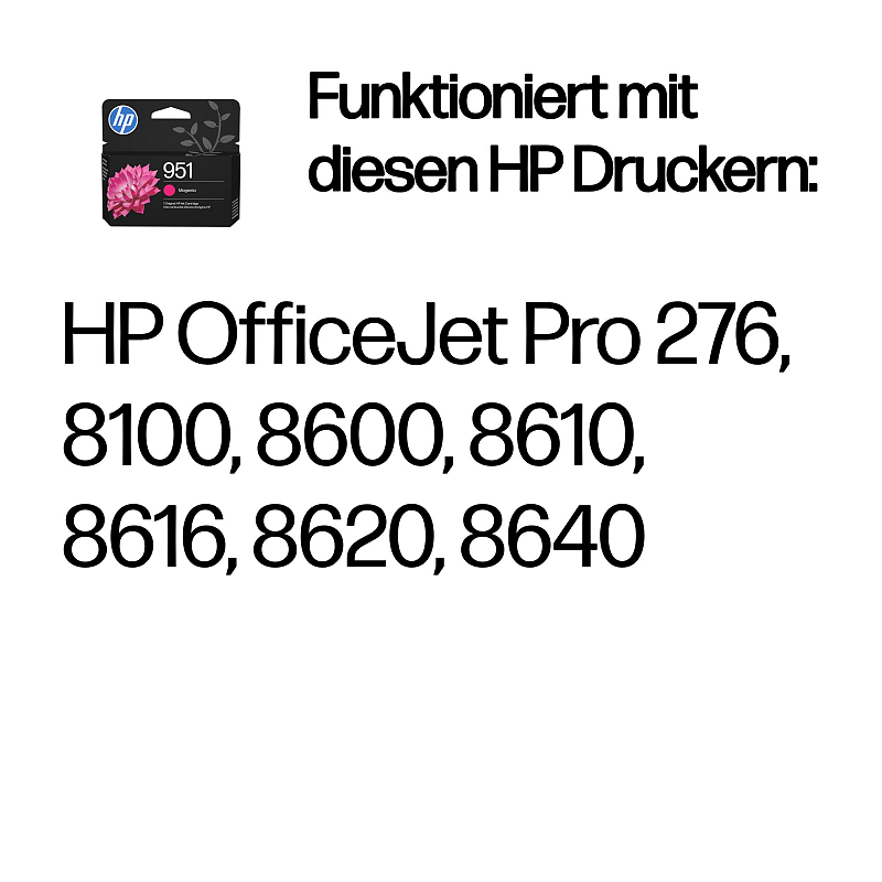 HP 951 Magenta Original Tintenpatrone